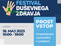Festival duševnega zdravja in predavanja s področja duševnega zdravja na delovnem mestu